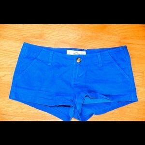 SOLD Hollister Blue Low Rise Shorts